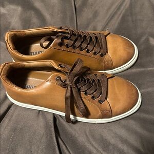 Thursday brown leather sneakers women’s